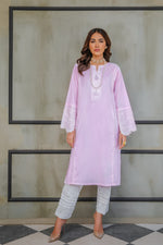 Cotton Silk 3 Lace Shalwar - White