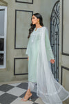 Cotton Lawn Kurta - Green