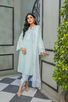 Cotton Lawn Kurta - Green