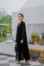 Pure Chiffon Dupatta - Black